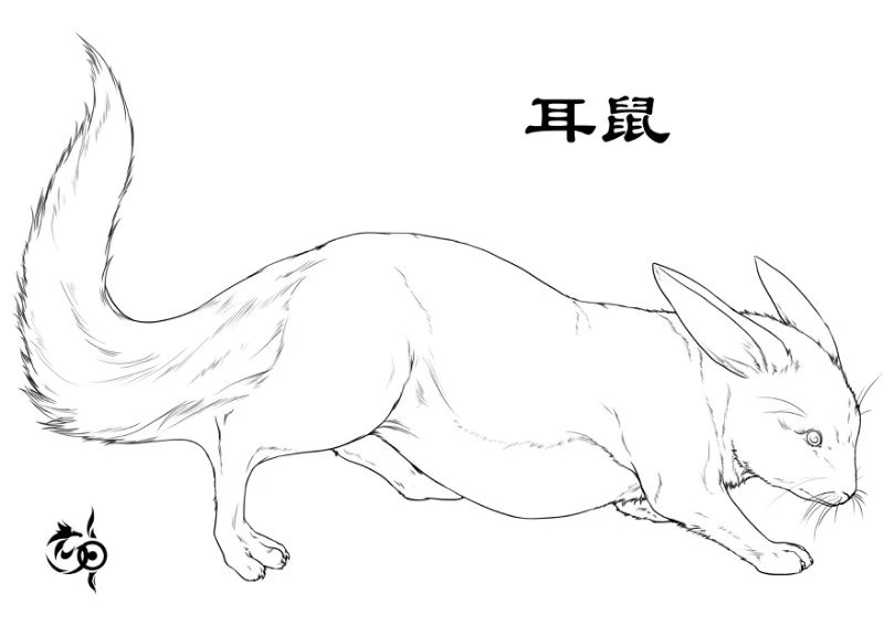 耳鼠插图 耳鼠插图